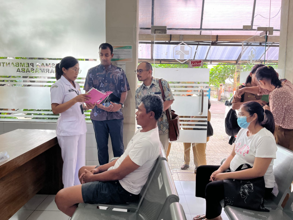 KUNJUNGAN DEPUTY PROGRAM SP4PHC THINKELL KE UPTD PUSKESMAS ABIANSEMAL 3